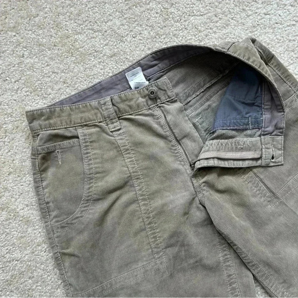The North Face Men's Corduroy Beige Pants Size 34 Regular Style# 0206 Outdoor - Picture 9 of 16